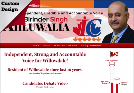 Birinder Singh Ahluwalia - Independent Federal Candidate for Willowdale Federal Election