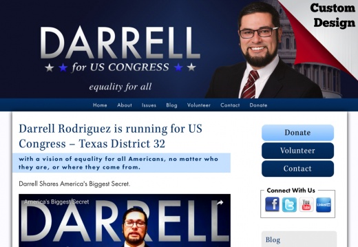 Darrell Rodriguez for US Congress – Texas District 32