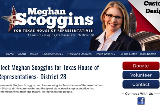 Meghan Scoggins for Texas House of Representatives- District 28