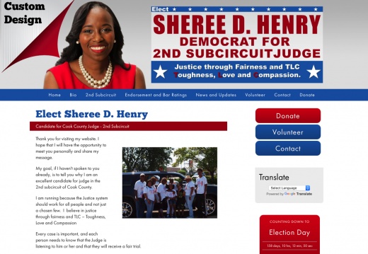 Sheree D. Henry Candidate for Cook County Judge - 2nd Subcircuit