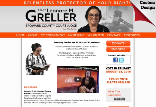 Leonore M. Greller for Broward County Court Judge