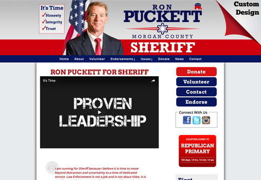 Ron Puckett for Sheriff