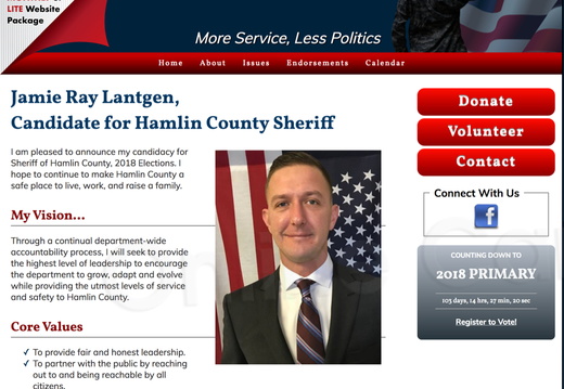 Lantgen for Hamlin County Sheriff