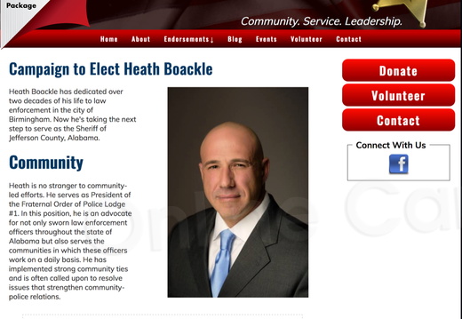 Heath Boackle for Sheriff