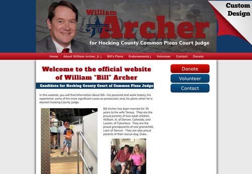 William Archer for Hocking County Judge