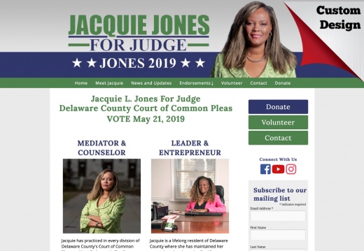 Jacquie L. Jones For Judge Delaware County Court of Common Pleas