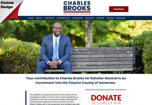 Charles Brooks for Solicitor General Donation Page