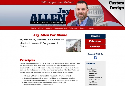 Jay Allen For Congress - Maine's 1st Congressional District