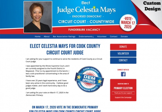 Elect Celestia Mays for Cook County Circuit Court Judge