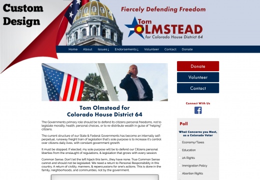 Tom Olmstead for Colorado House District 64