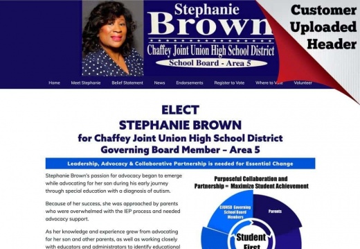 Stephanie Brown for Chaffey Joint Union High School District Governing Board Member – Area 5