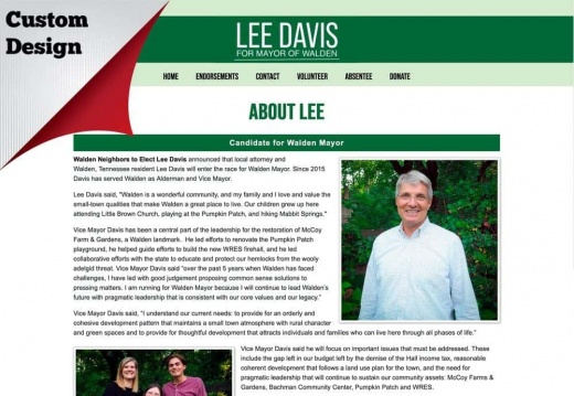 Lee Davis for Mayor
