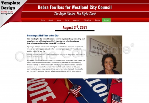Debra Fowlkes for Westland City Council