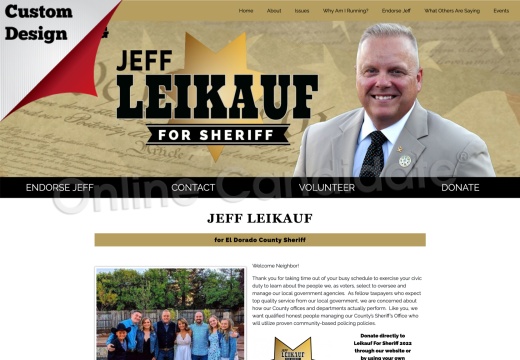 Leikauf for Sheriff