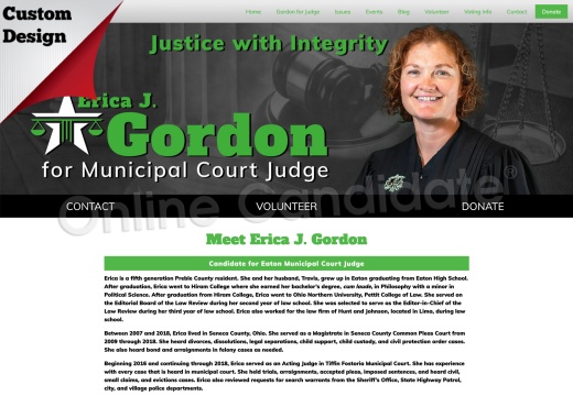Erica J. Gordon for Eaton Municipal Court Judge