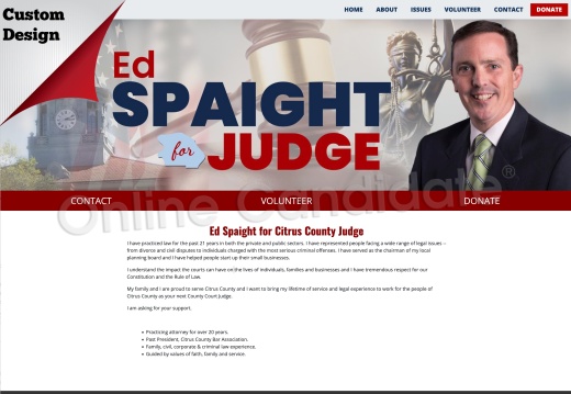 Ed Spaight for Citrus County Judge