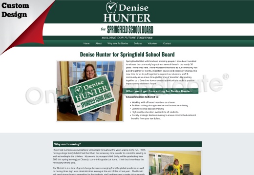 Denise Hunter for Springfield School Board