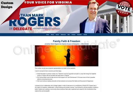 Jonathan Mark Rogers for Virginia House of Delegates 29th District