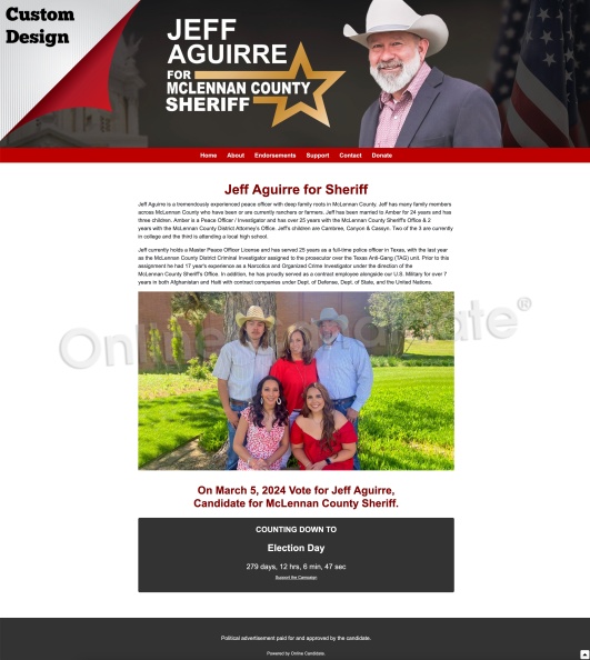 Jeff Aguirre, Candidate for McLennan County Sheriff.jpg