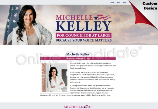 Michelle Kelley for Revere Councillor At Large