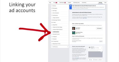 facebook ad authorization