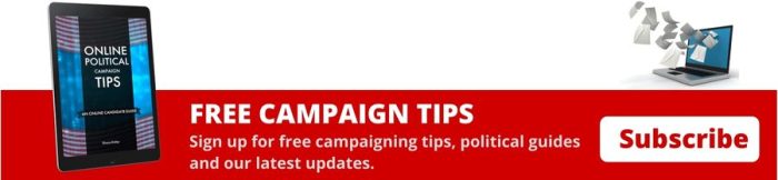 free political campaigning tips