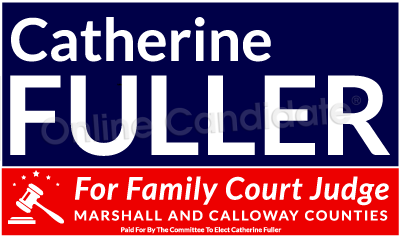 example logo for family court judge candidate